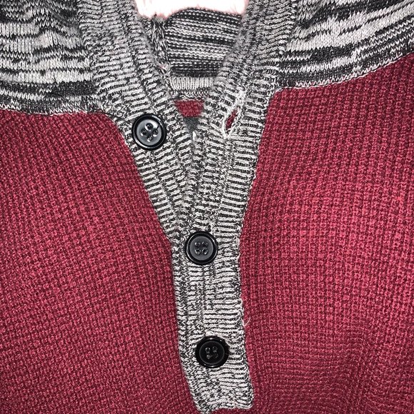 Men's Pullover Sweater Hoodie Sz: L - Picture 3 of 7